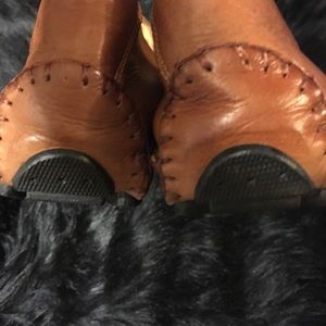 Pikolinos Leather Driving Slip On Embroidered